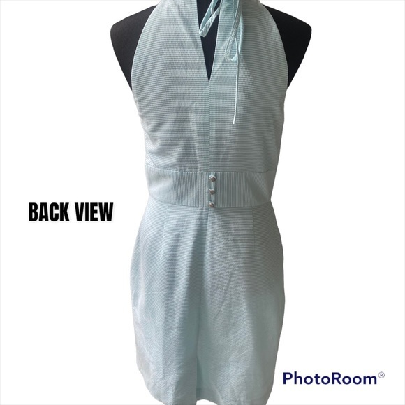 PRETTY HALTER TOP DRESS🎊 - Picture 2 of 9